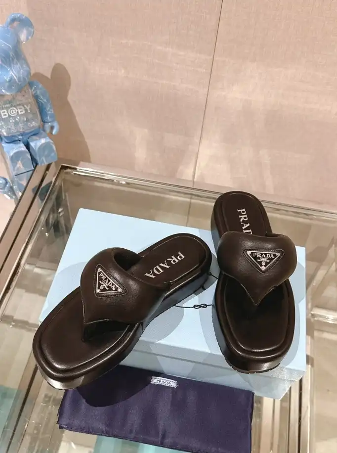 hype Prada Slippers