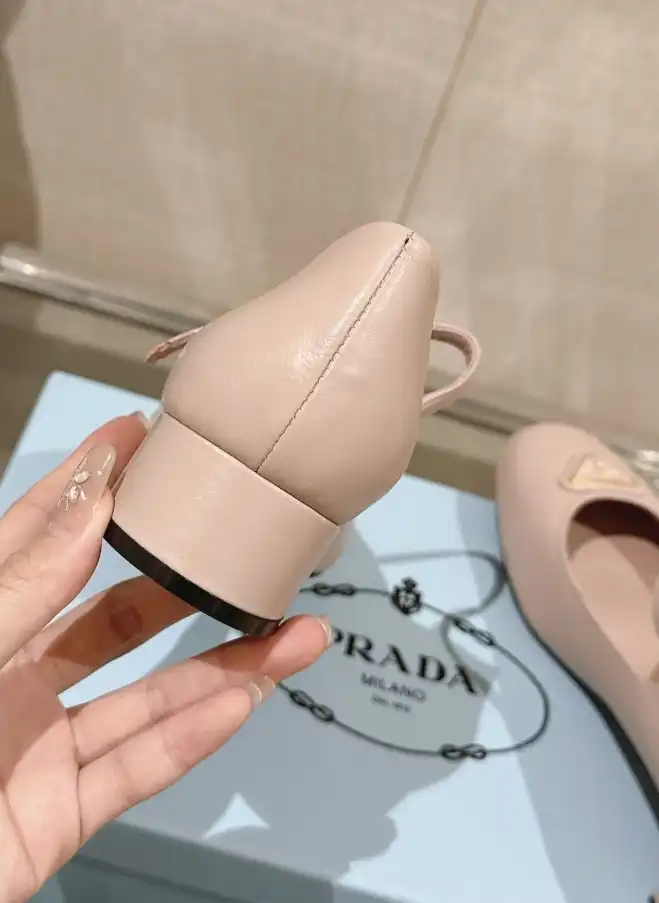 hype Prada flat shoes