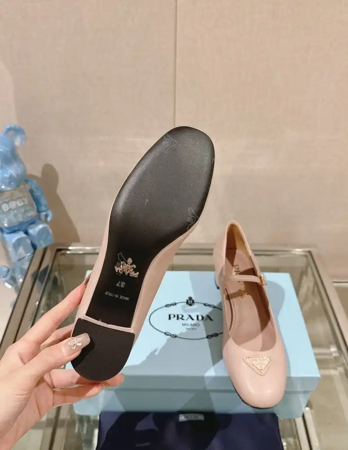 hype Prada flat shoes