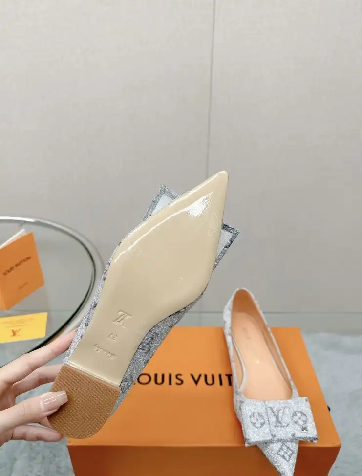 hype LV flat shoes