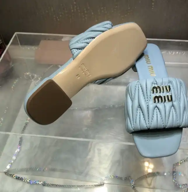 hype Miu Miu Slippers