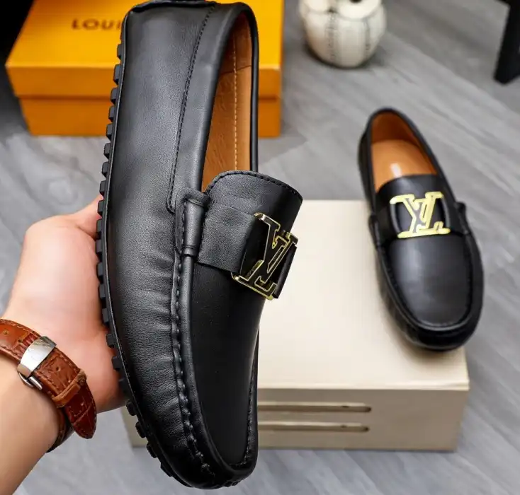 hype LV Leather Shoes