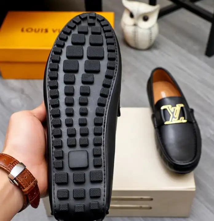 hype LV Leather Shoes