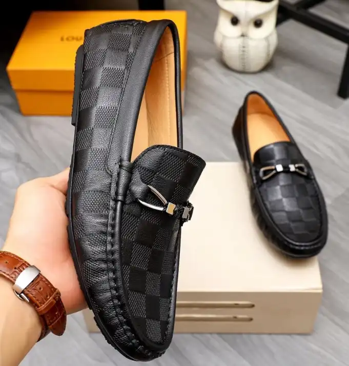 hype LV Leather Shoes