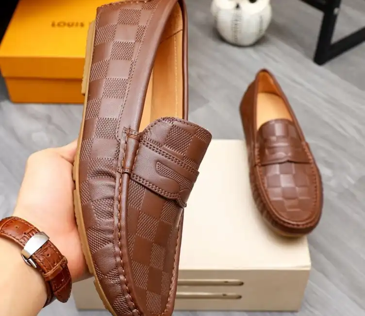 hype LV Leather Shoes