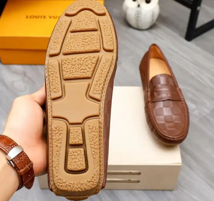 hype LV Leather Shoes