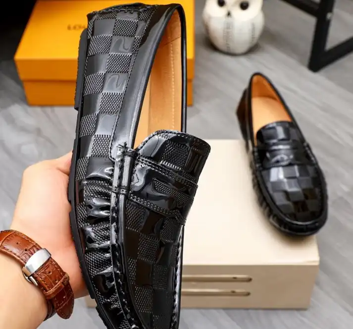 hype LV Leather Shoes