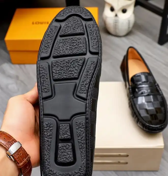 hype LV Leather Shoes