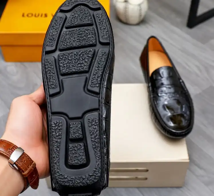 hype LV Leather Shoes