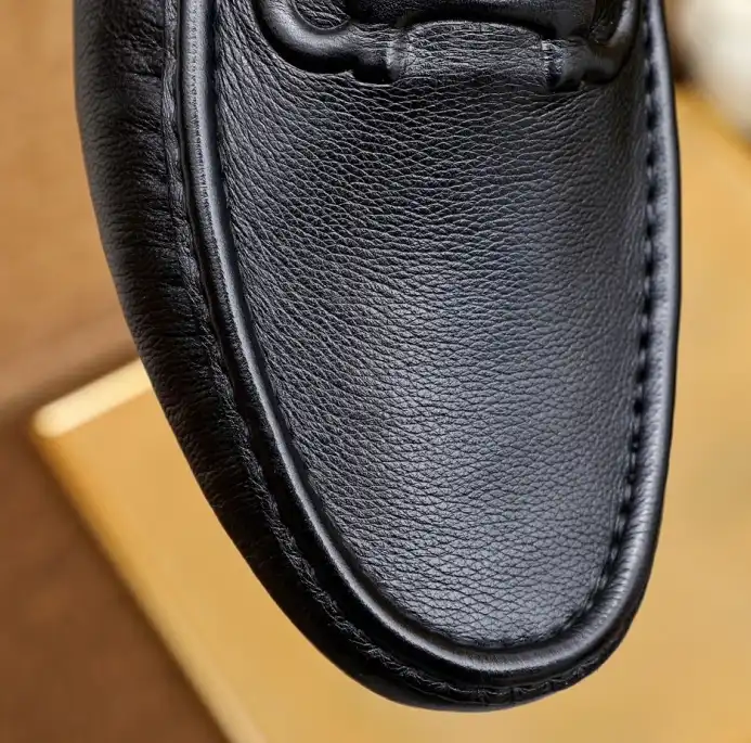 hype Ferragamo Leather Shoes