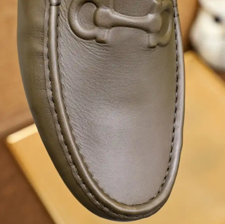 hype Ferragamo Leather Shoes