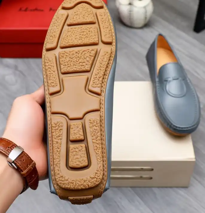 hype Ferragamo Leather Shoes