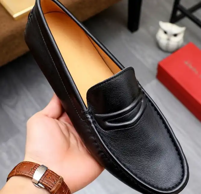 hype Ferragamo Leather Shoes