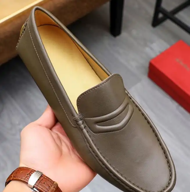 hype Ferragamo Leather Shoes