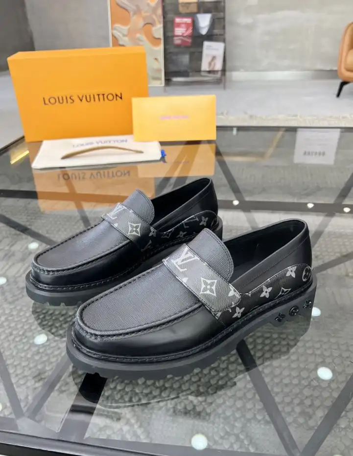 hype LV Leather Shoes