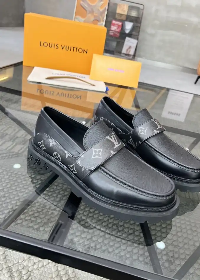 hype LV Leather Shoes