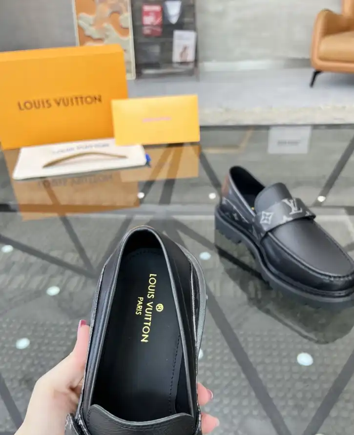 hype LV Leather Shoes