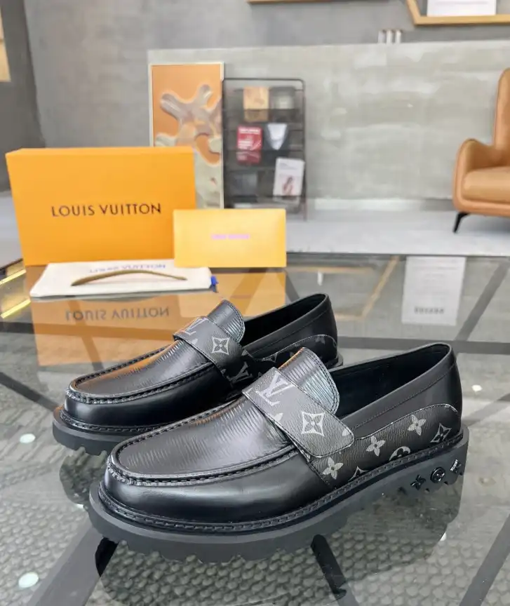 hype LV Leather Shoes