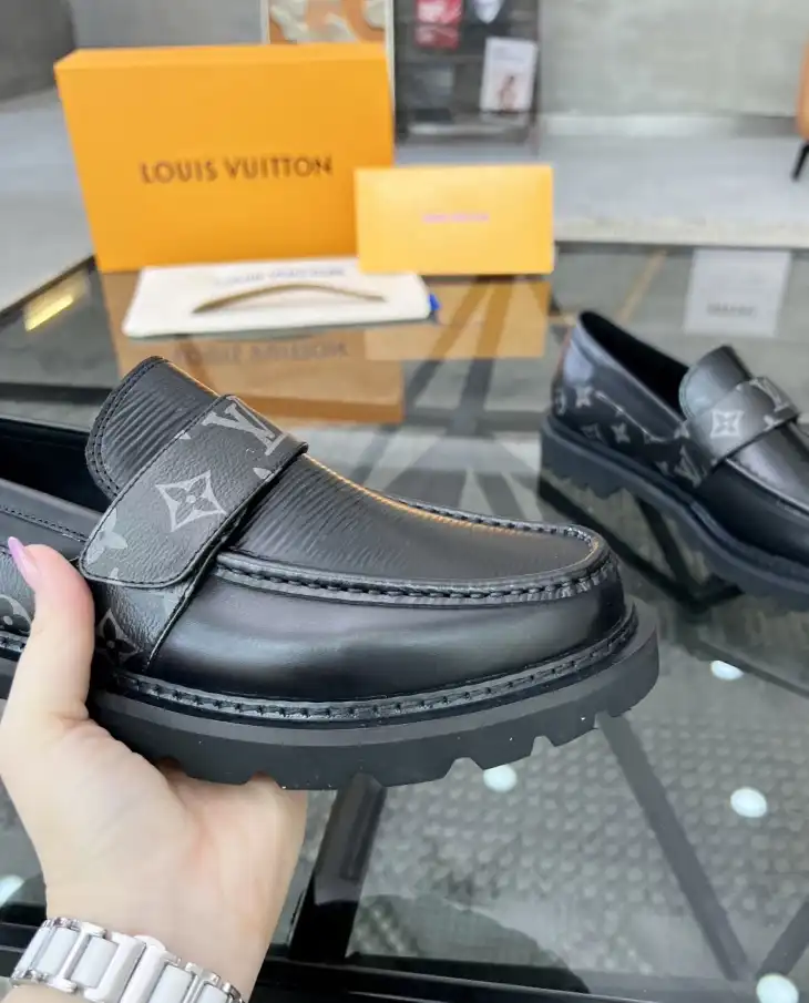 hype LV Leather Shoes