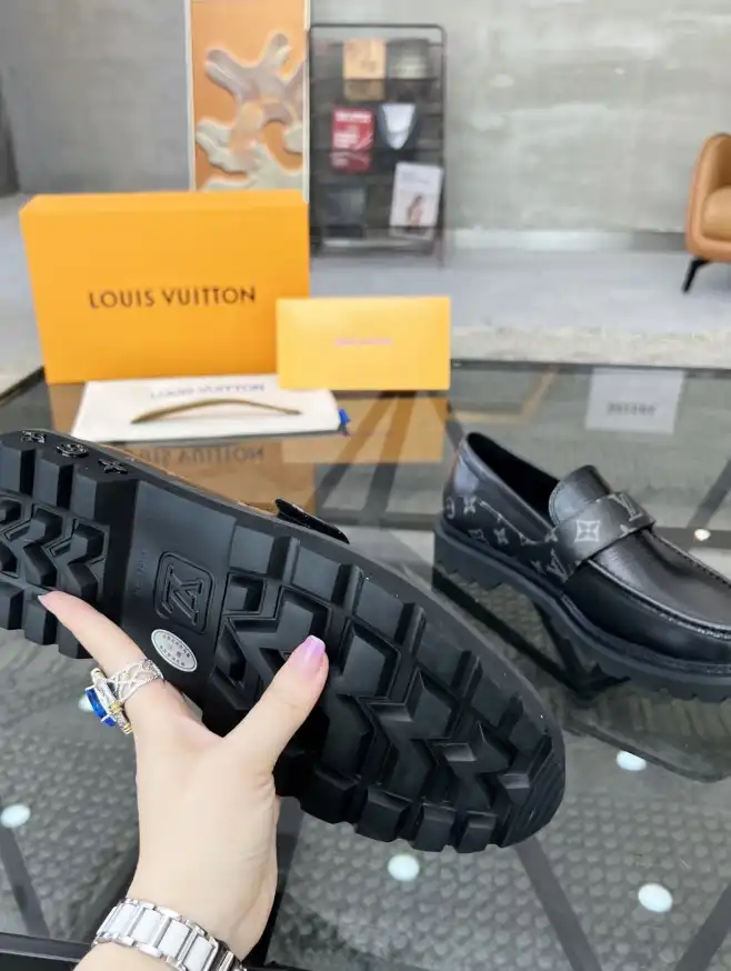 hype LV Leather Shoes