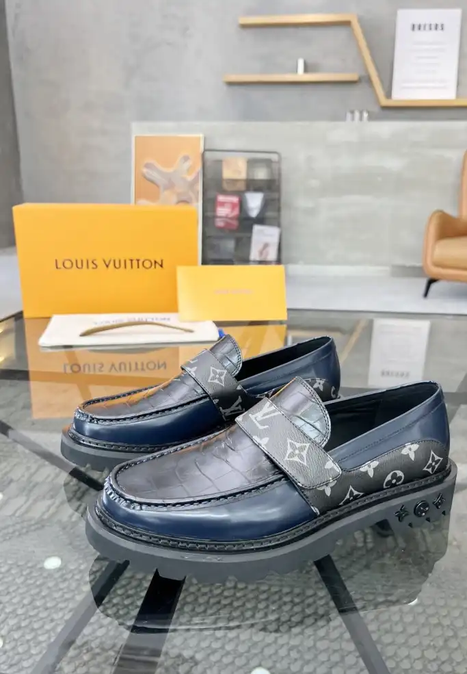 hype LV Leather Shoes