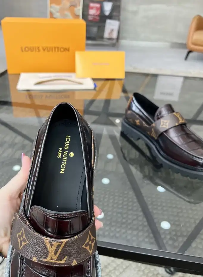 hype LV Leather Shoes