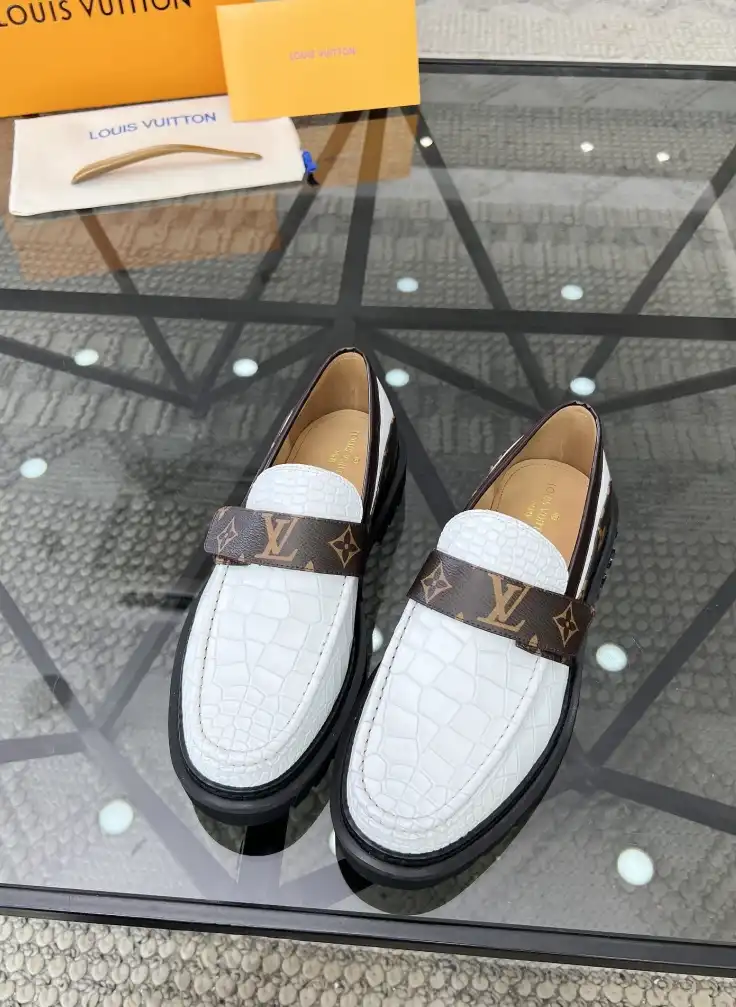 hype LV Leather Shoes