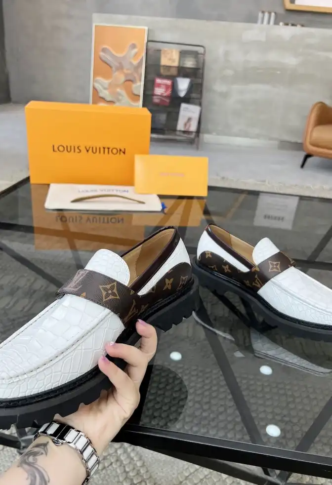 hype LV Leather Shoes