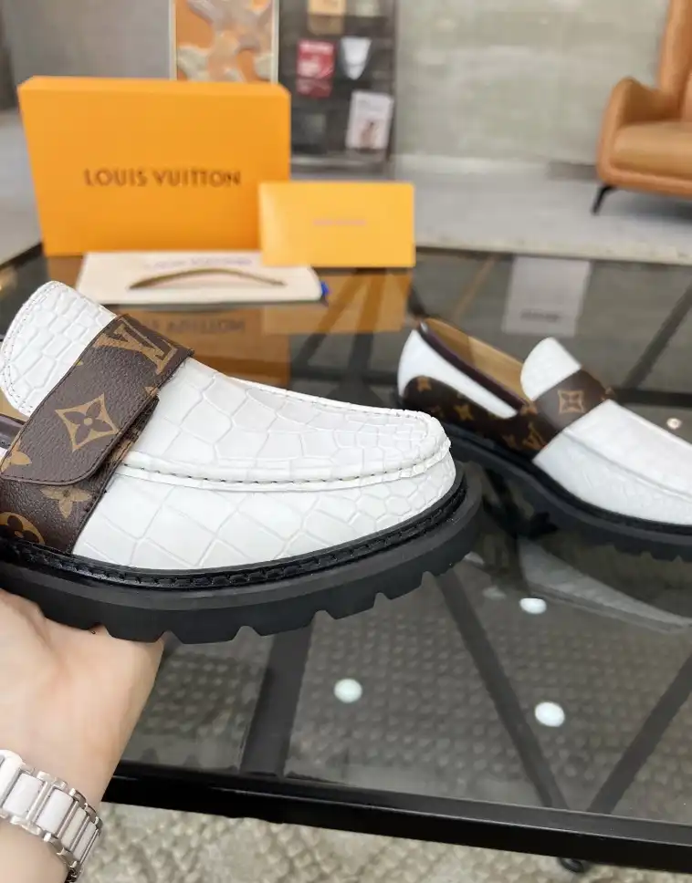 hype LV Leather Shoes