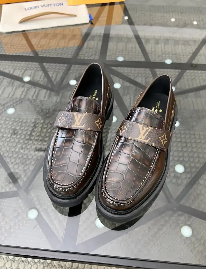 hype LV Leather Shoes