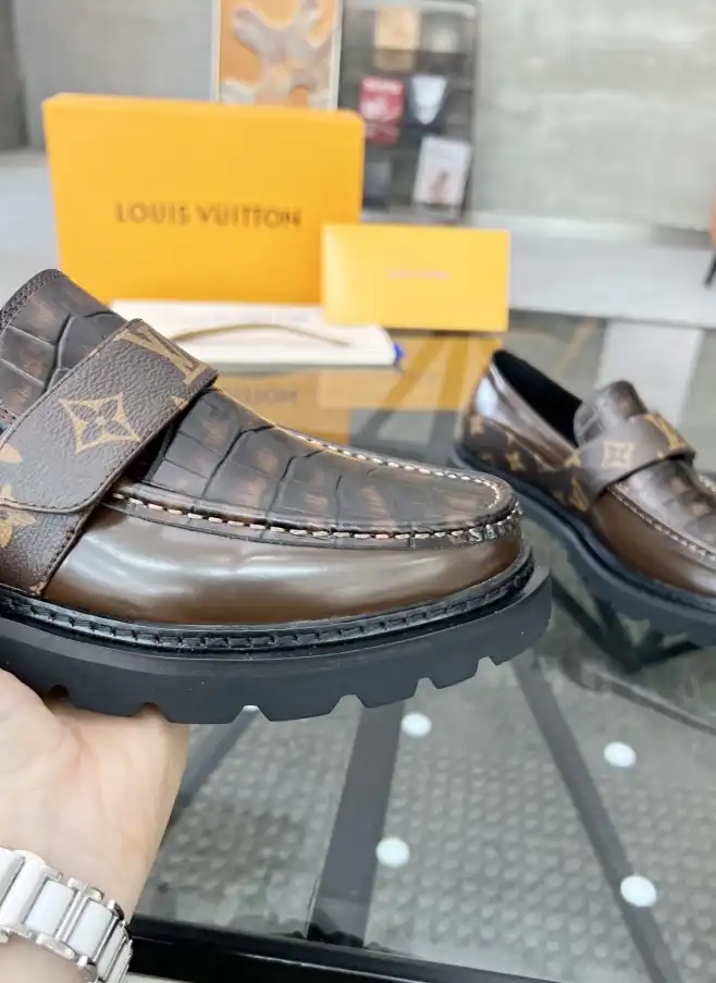 hype LV Leather Shoes