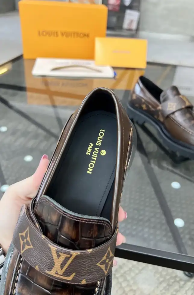 hype LV Leather Shoes