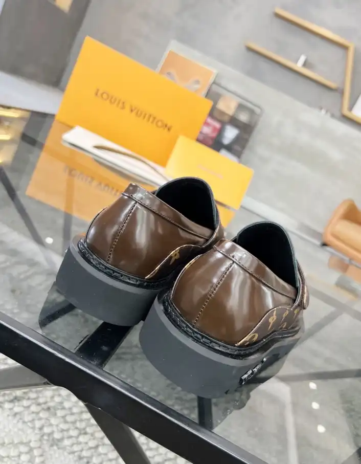 hype LV Leather Shoes