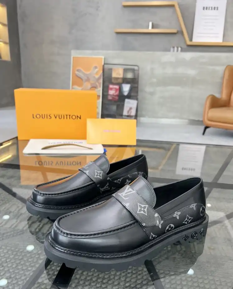 hype LV Leather Shoes