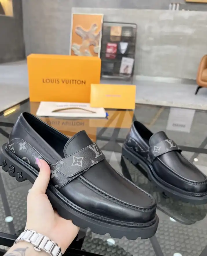 hype LV Leather Shoes