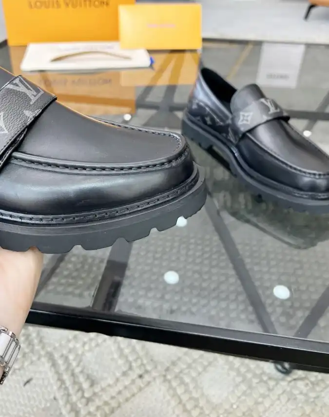 hype LV Leather Shoes