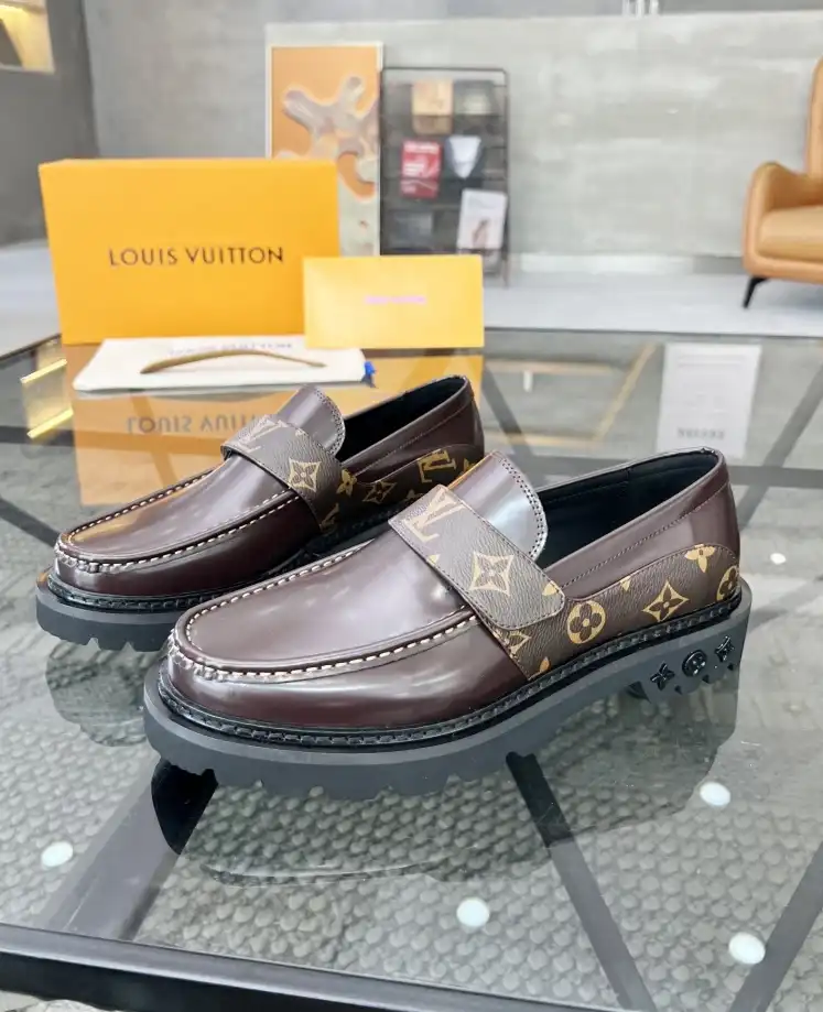 hype LV Leather Shoes