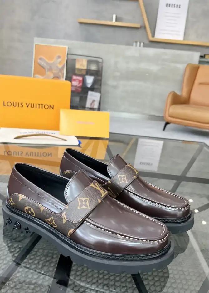 hype LV Leather Shoes