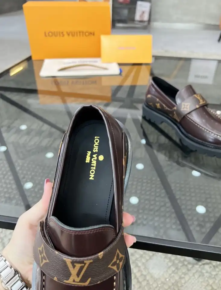 hype LV Leather Shoes