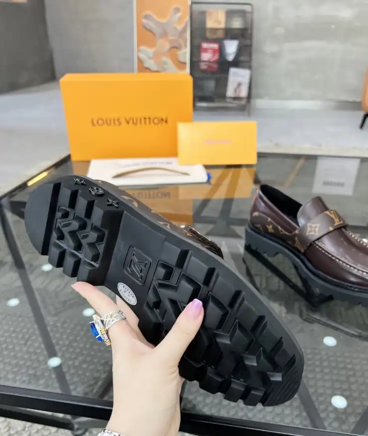 hype LV Leather Shoes