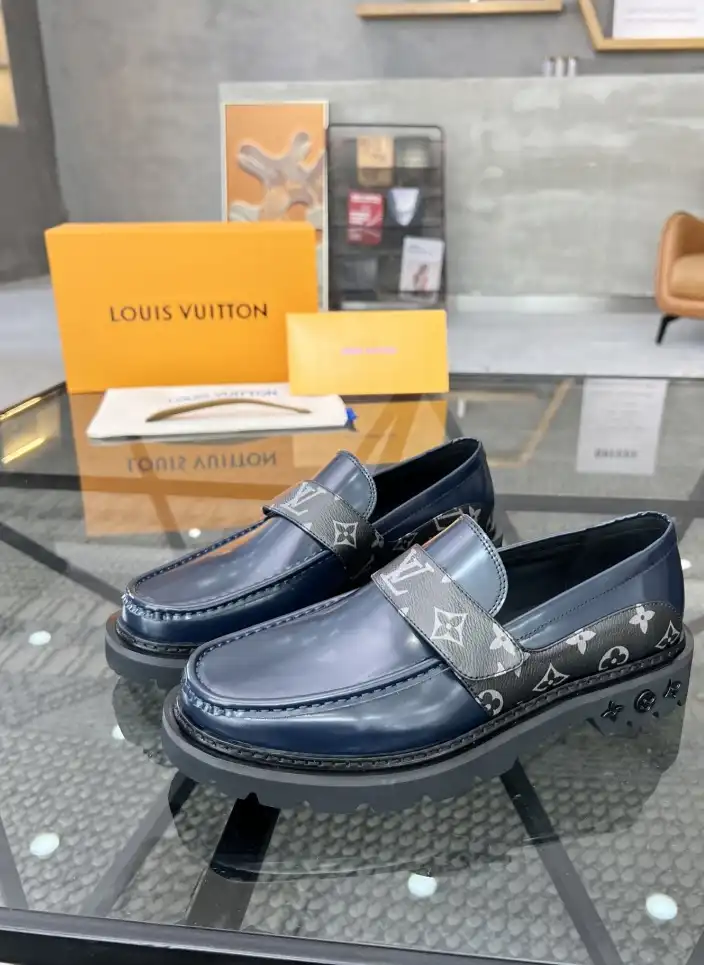 hype LV Leather Shoes