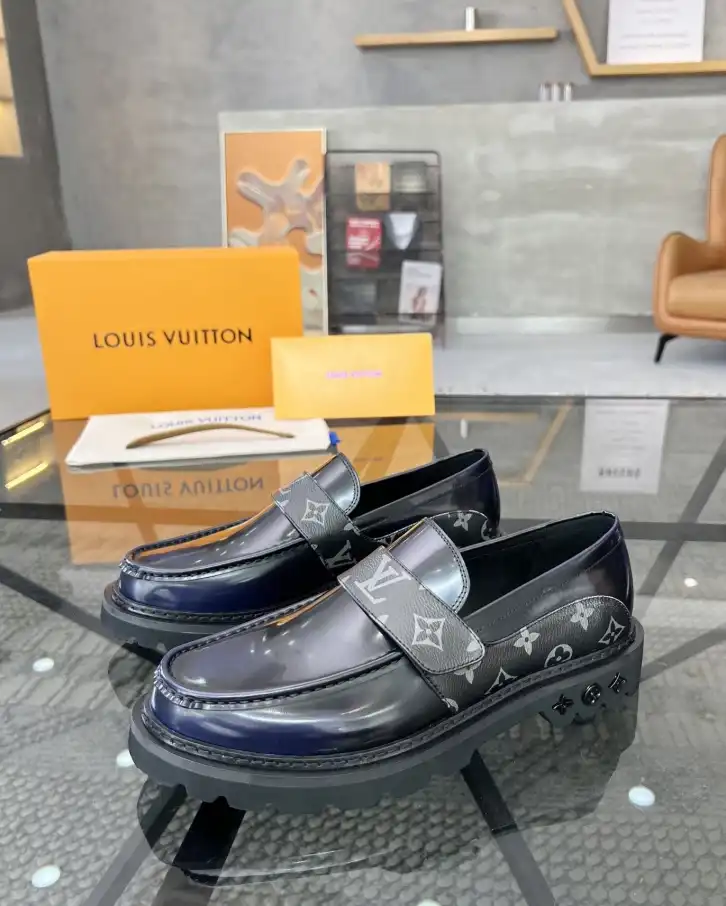 hype LV Leather Shoes