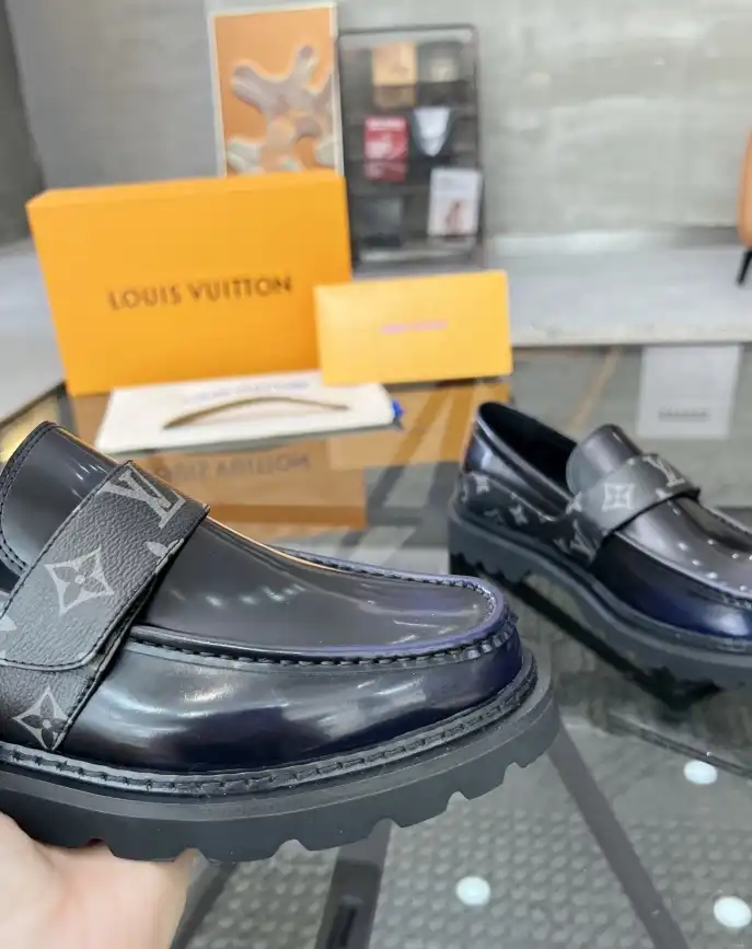 hype LV Leather Shoes