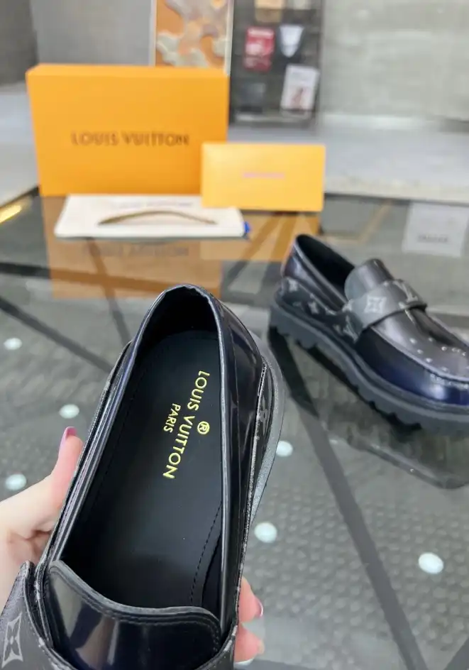 hype LV Leather Shoes