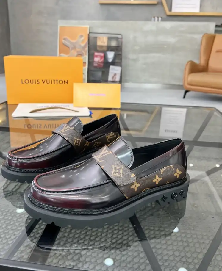 hype LV Leather Shoes