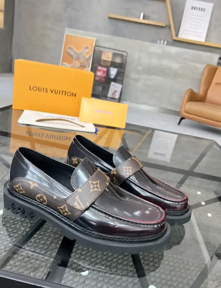 hype LV Leather Shoes