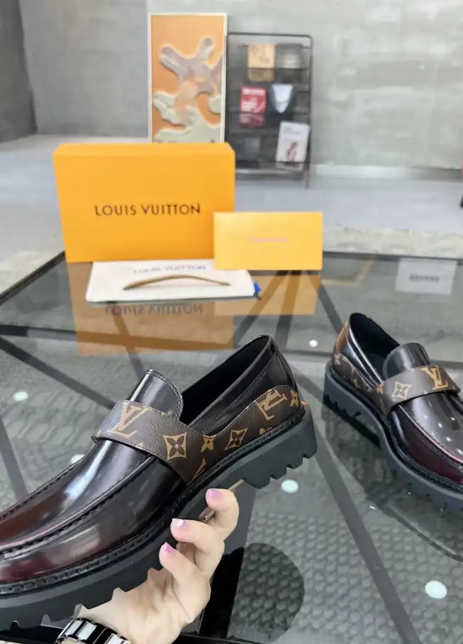 hype LV Leather Shoes