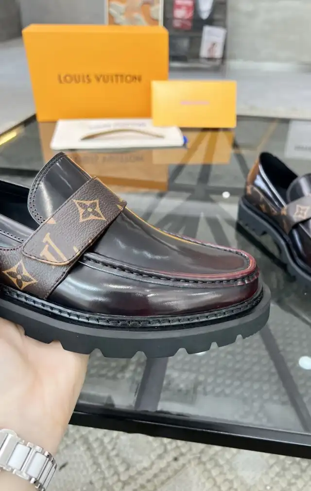 hype LV Leather Shoes