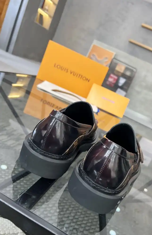 hype LV Leather Shoes