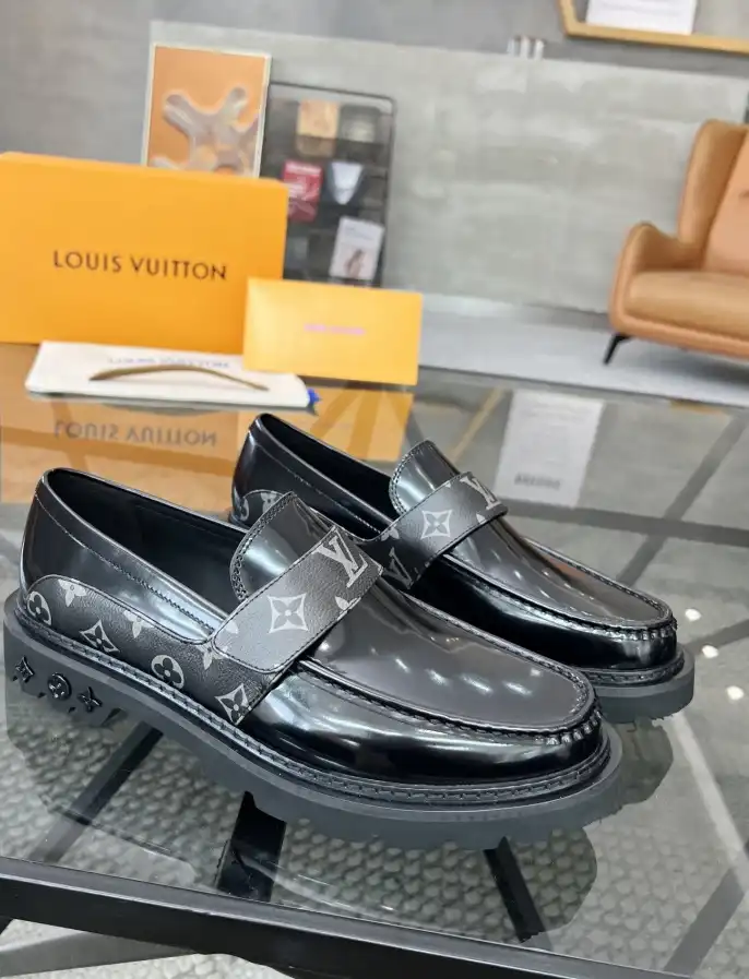 hype LV Leather Shoes